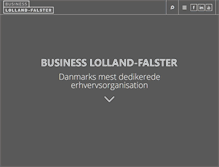 Tablet Screenshot of businesslf.dk